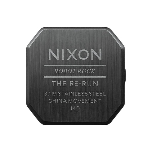 Nixon Re - Run Black - Streetart.fr